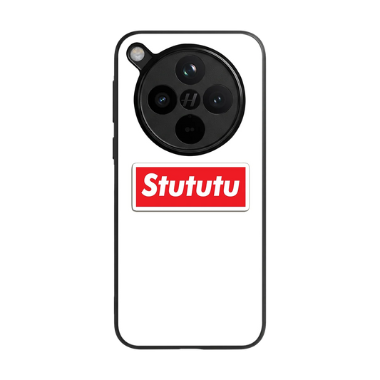 Stututu back phone cover | glass case for oppo find x8