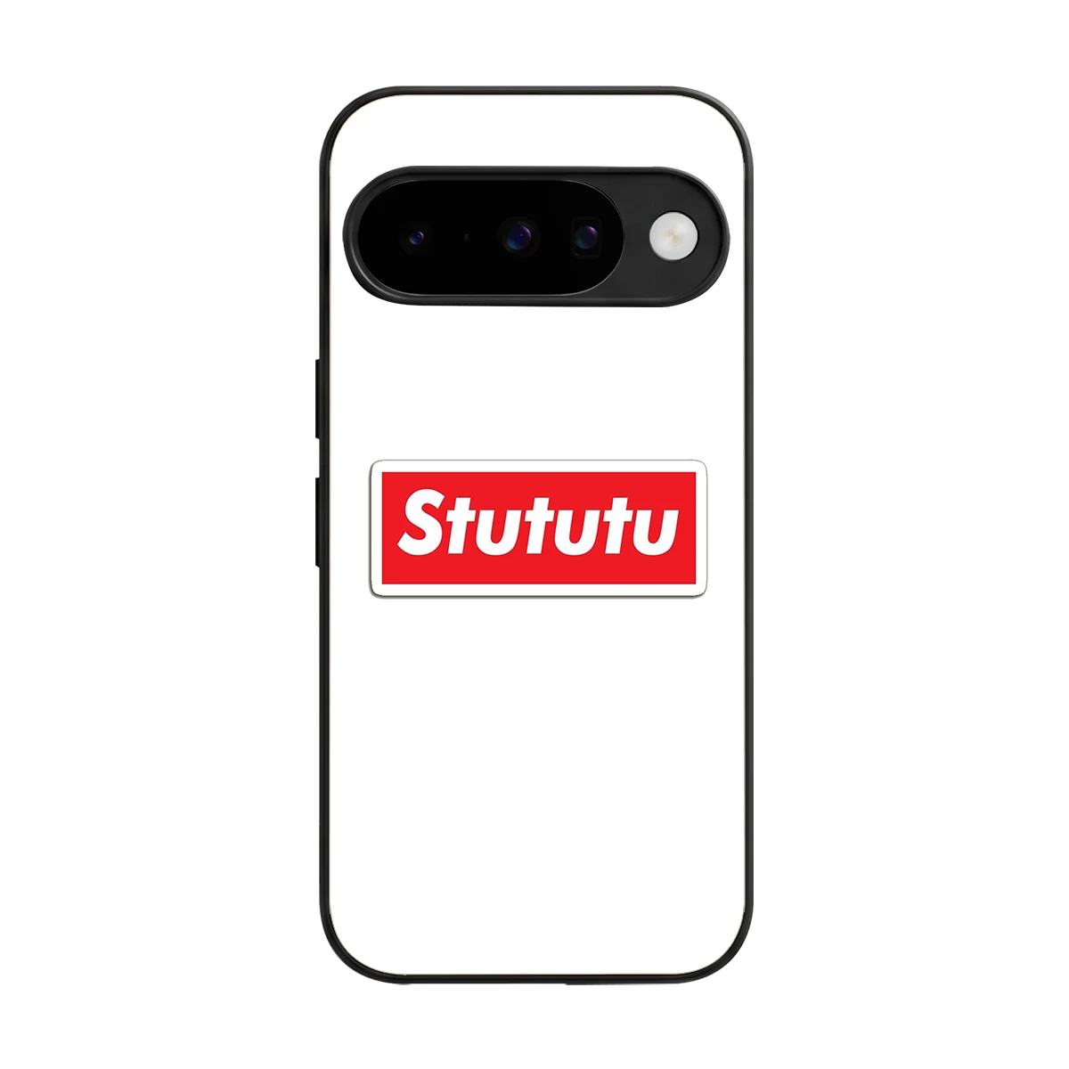 Stututu back phone cover | glass case for google pixel 10