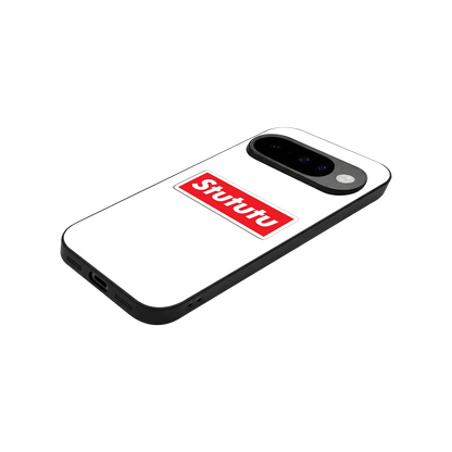 Stututu stylish phone case for google pixel 10 | glossy glass and slim fit