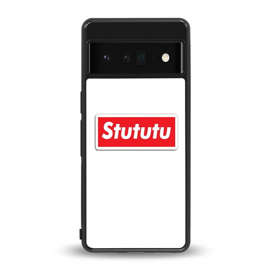 Stututu back phone cover | glass case for google pixel 6 pro