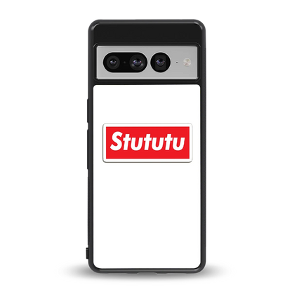 Stututu back phone cover | glass case for google pixel 7 pro