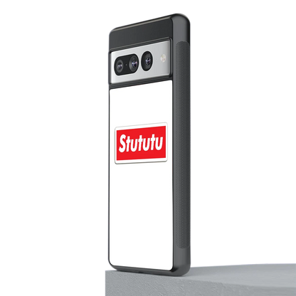 Stututu stylish phone case for google pixel 7 pro | glossy glass and slim fit