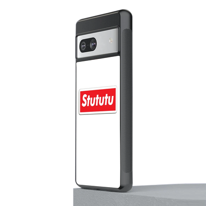Stututu stylish phone case for google pixel 7 | glossy glass and slim fit