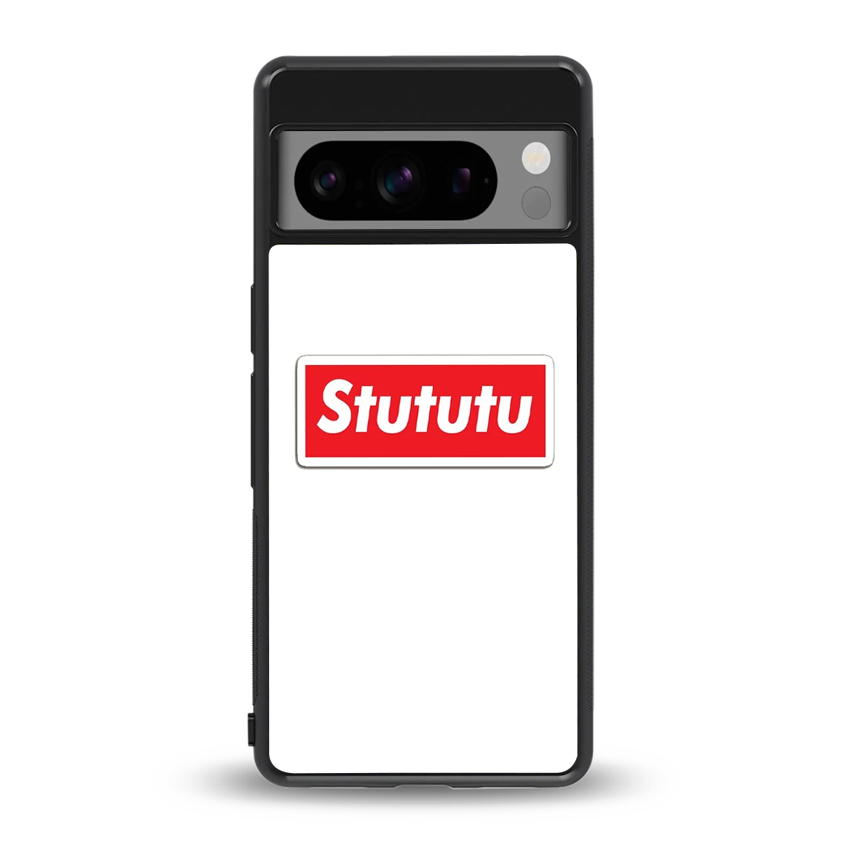 Stututu back phone cover | glass case for google pixel 8 pro