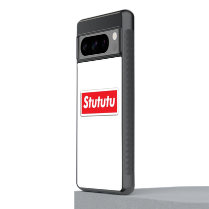 Stututu stylish phone case for google pixel 8 pro | glossy glass and slim fit
