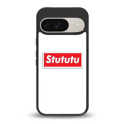 Stututu back phone cover | glass case for google pixel 9