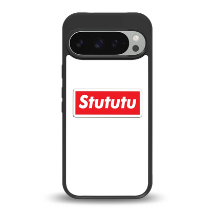 Stututu back phone cover | glass case for google pixel 9 pro