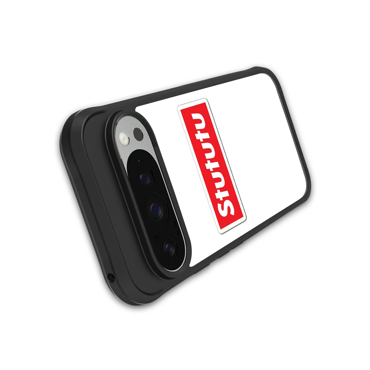 Stututu stylish phone case for google pixel 9 pro | glossy glass and slim fit