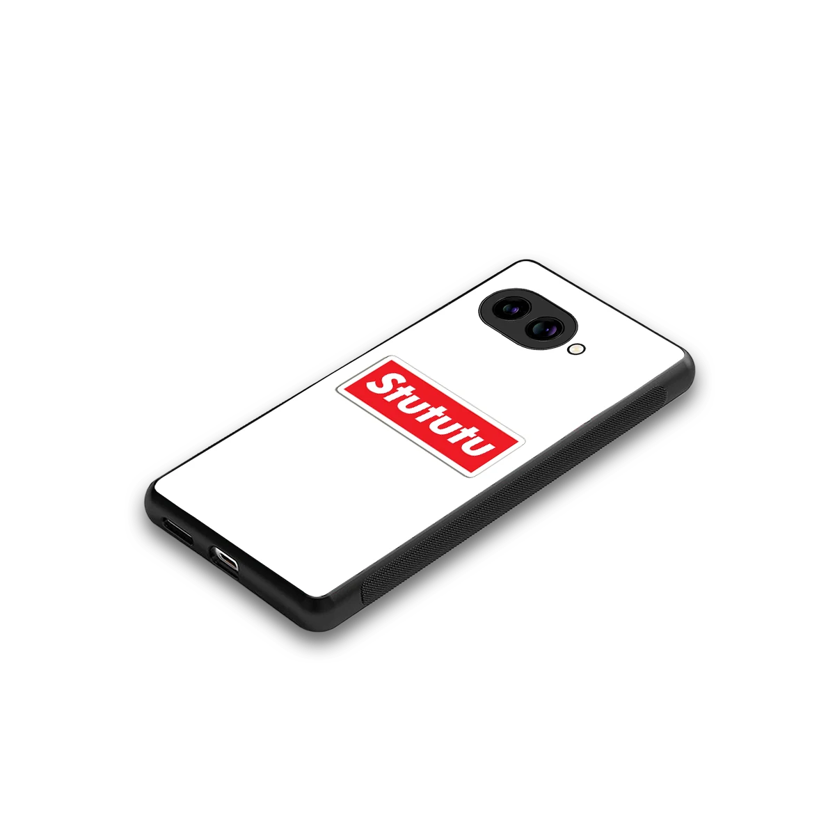 Stututu stylish phone case for google pixel 10a | glossy glass and slim fit