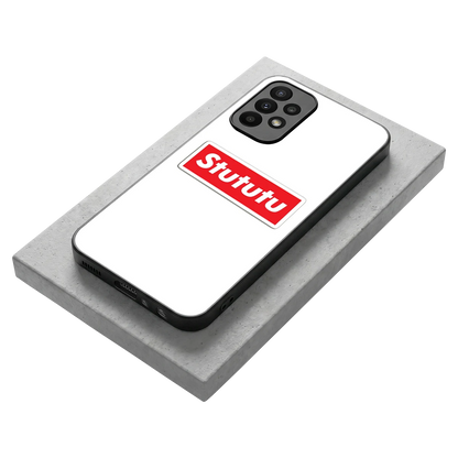 Stututu stylish phone case for samsung galaxy a23 | glossy glass and slim fit