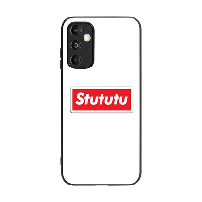 Stututu back phone cover | glass case for samsung galaxy m14 5g