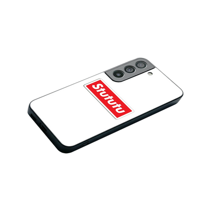 Stututu stylish phone case for samsung galaxy s22 | glossy glass and slim fit