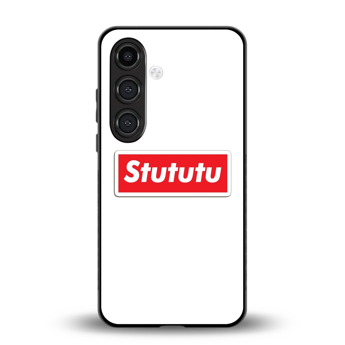 Stututu back phone cover | glass case for samsung galaxy s24 fe