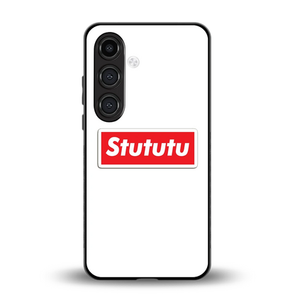 Stututu back phone cover | glass case for samsung galaxy s24 fe