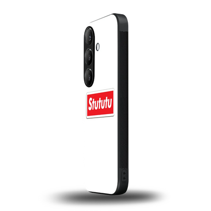 Stututu samsung galaxy s24 fe mobile cover | shockproof glass phone case