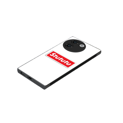 Stututu stylish phone case for vivo v30e | glossy glass and slim fit