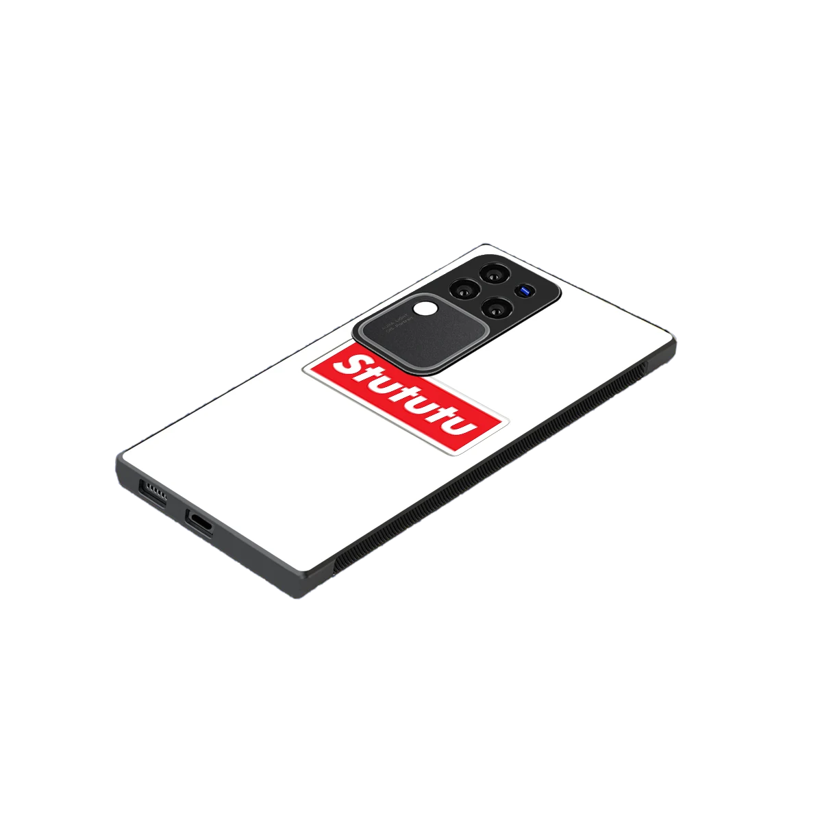 Stututu stylish phone case forvivo v30 pro | glossy glass and slim fit