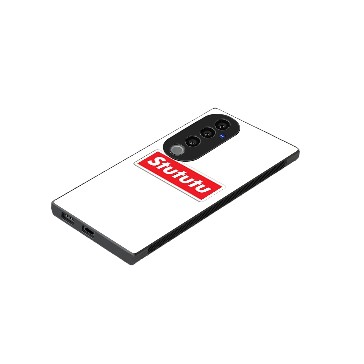 Stututu stylish phone case for vivo v40 pro | glossy glass and slim fit