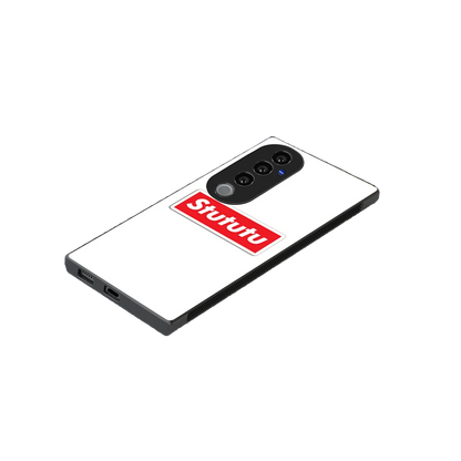 Stututu stylish phone case for vivo v40 pro | glossy glass and slim fit