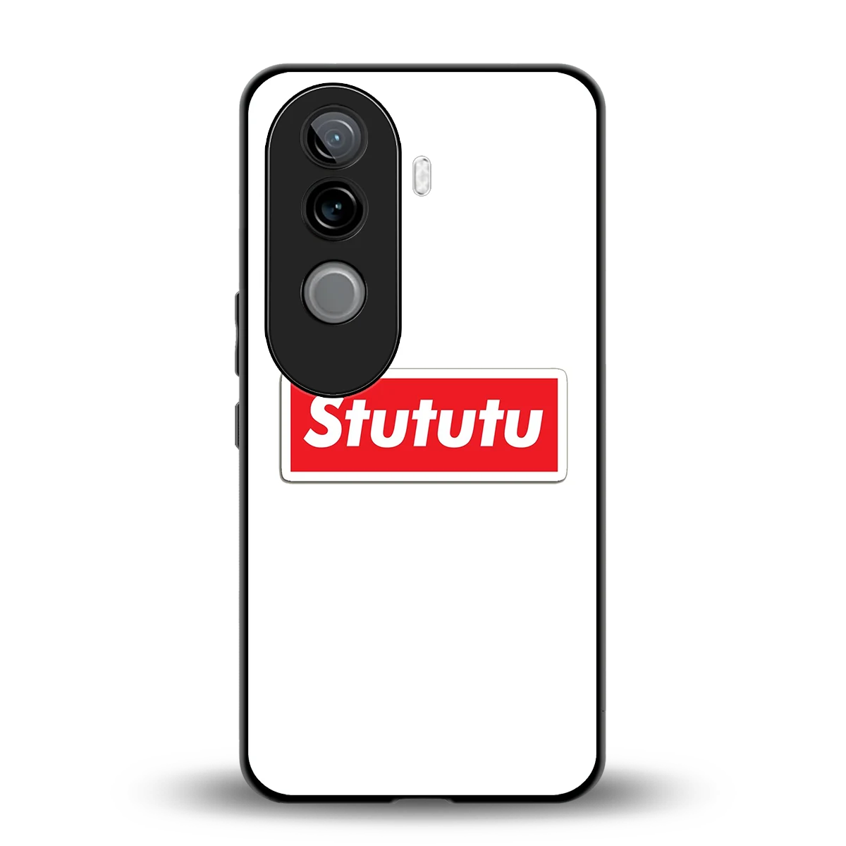 Stututu back phone cover | glass case for vivo v40e