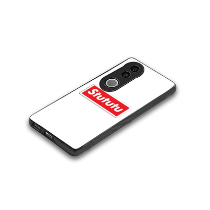 Stututu stylish phone case for vivo v50 | glossy glass and slim fit