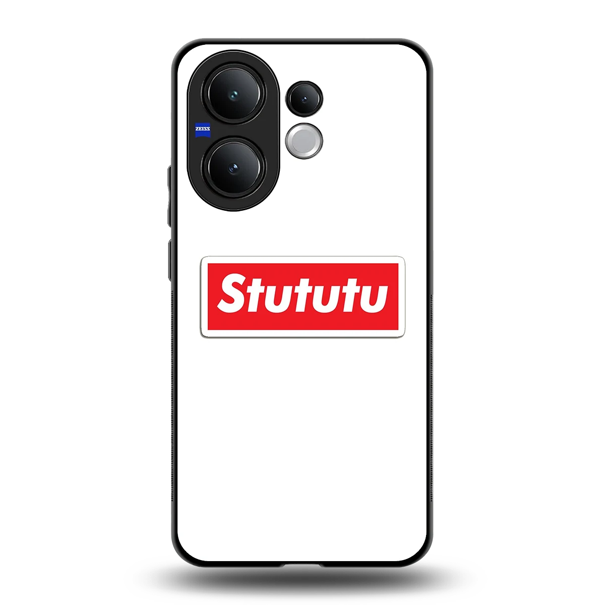 Stututu back phone cover | glass case for vivo v60