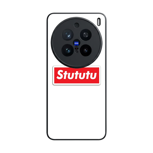Stututu back phone cover | glass case for vivo x200 pro