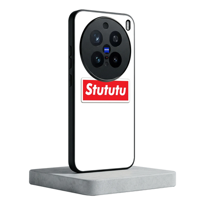 Stututu vivo x200 pro mobile cover | shockproof glass phone case