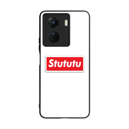 Stututu back phone cover | glass case for vivo y16