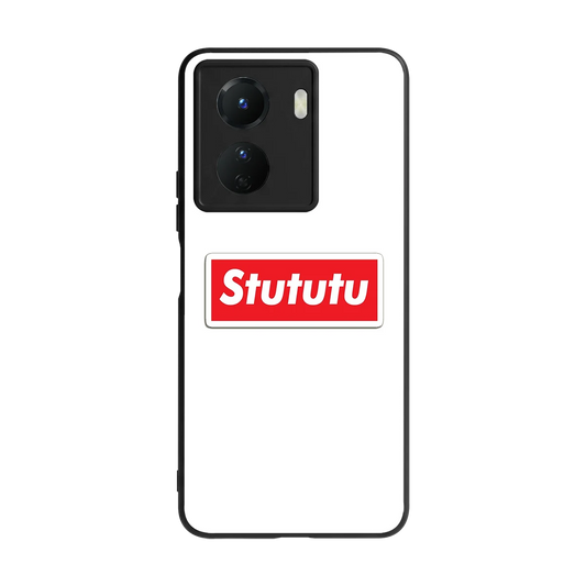 Stututu back phone cover | glass case for vivo y16
