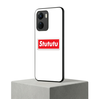 Stututu vivo y16 mobile cover | shockproof glass phone case