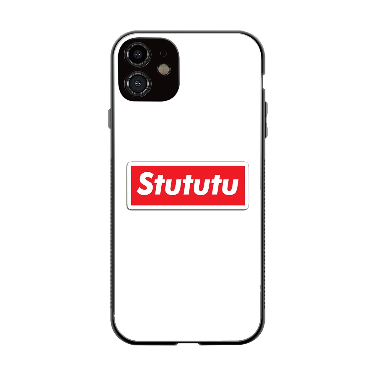 Stututu back phone cover | glass case for iphone 11