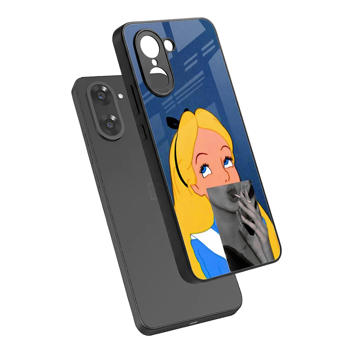 Sugar Bliss sleek oneplus nord ce5 5g cover with tempered glass back and TPU edges