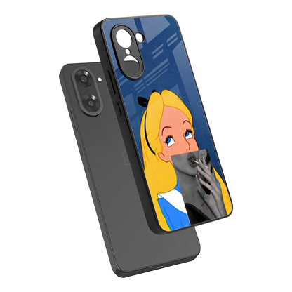 Sugar Bliss sleek oneplus nord ce5 5g cover with tempered glass back and TPU edges