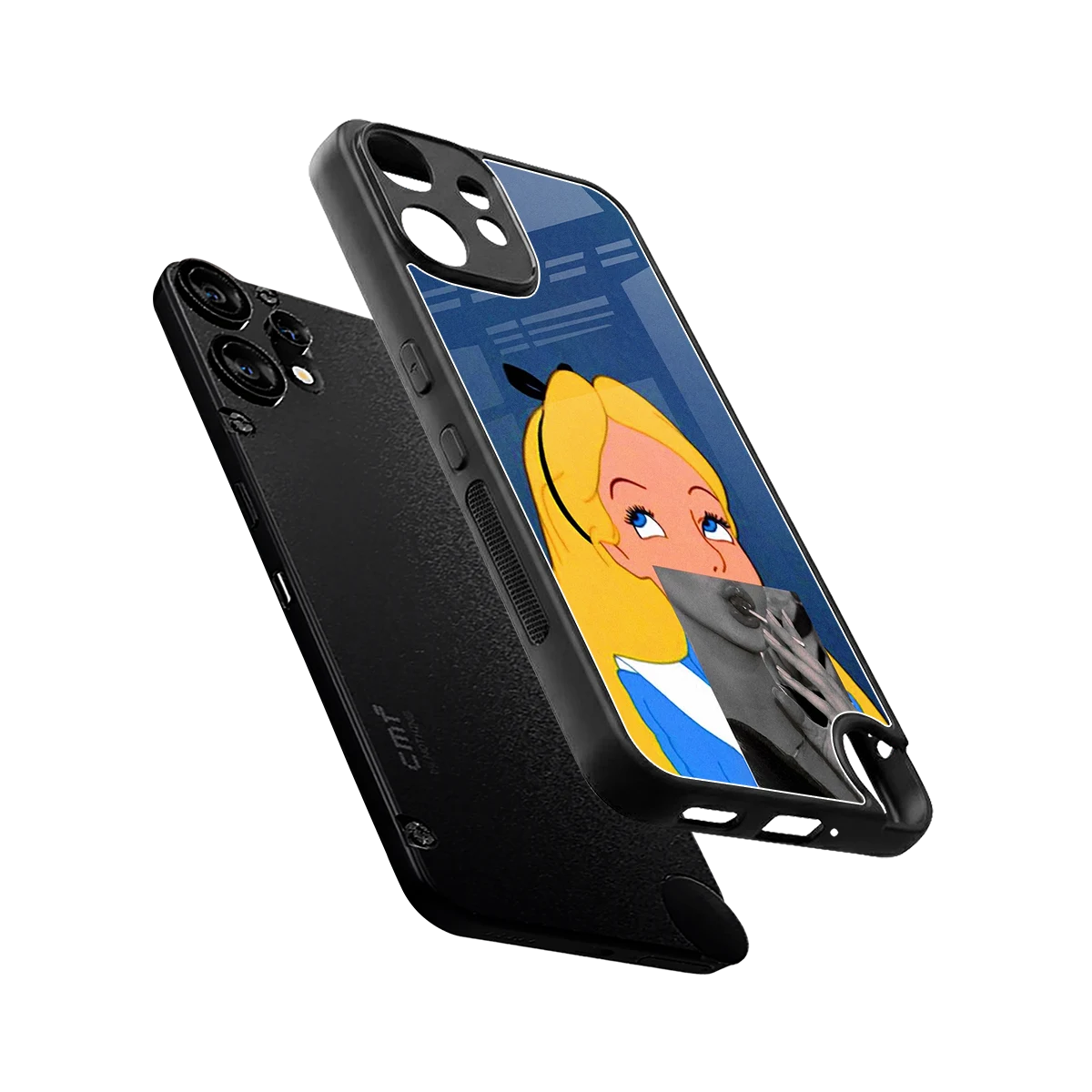 Sugar Bliss sleek cmf nothing phone 2 pro cover with tempered glass back and TPU edges