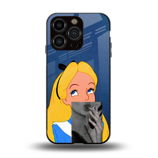 Sugar Bliss back phone cover | glass case for iphone 13 pro