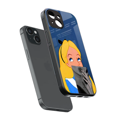 Sugar Bliss sleek iphone 13 cover with tempered glass back and TPU edges