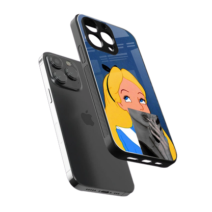 Sugar Bliss sleek iphone 15 pro max cover with tempered glass back and TPU edges