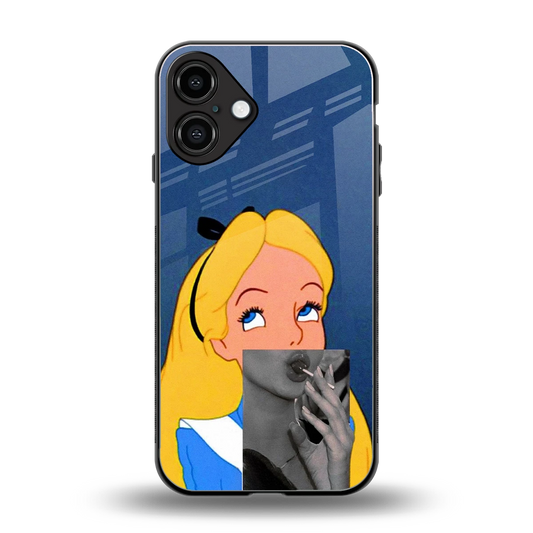 Sugar Bliss back phone cover | glass case for iphone 16 plus