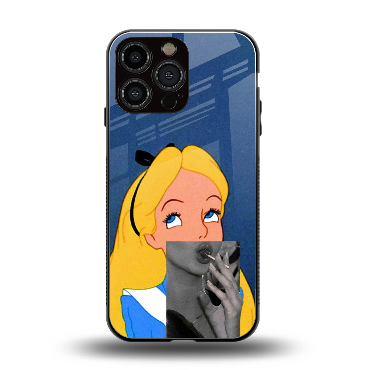 Sugar Bliss back phone cover | glass case for iphone 16 pro max