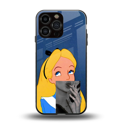 Sugar Bliss back phone cover | glass case for iphone 16 pro max