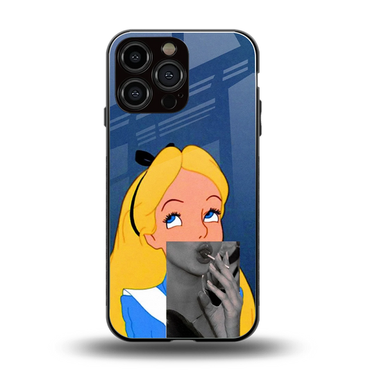 Sugar Bliss back phone cover | glass case for iphone 16 pro max