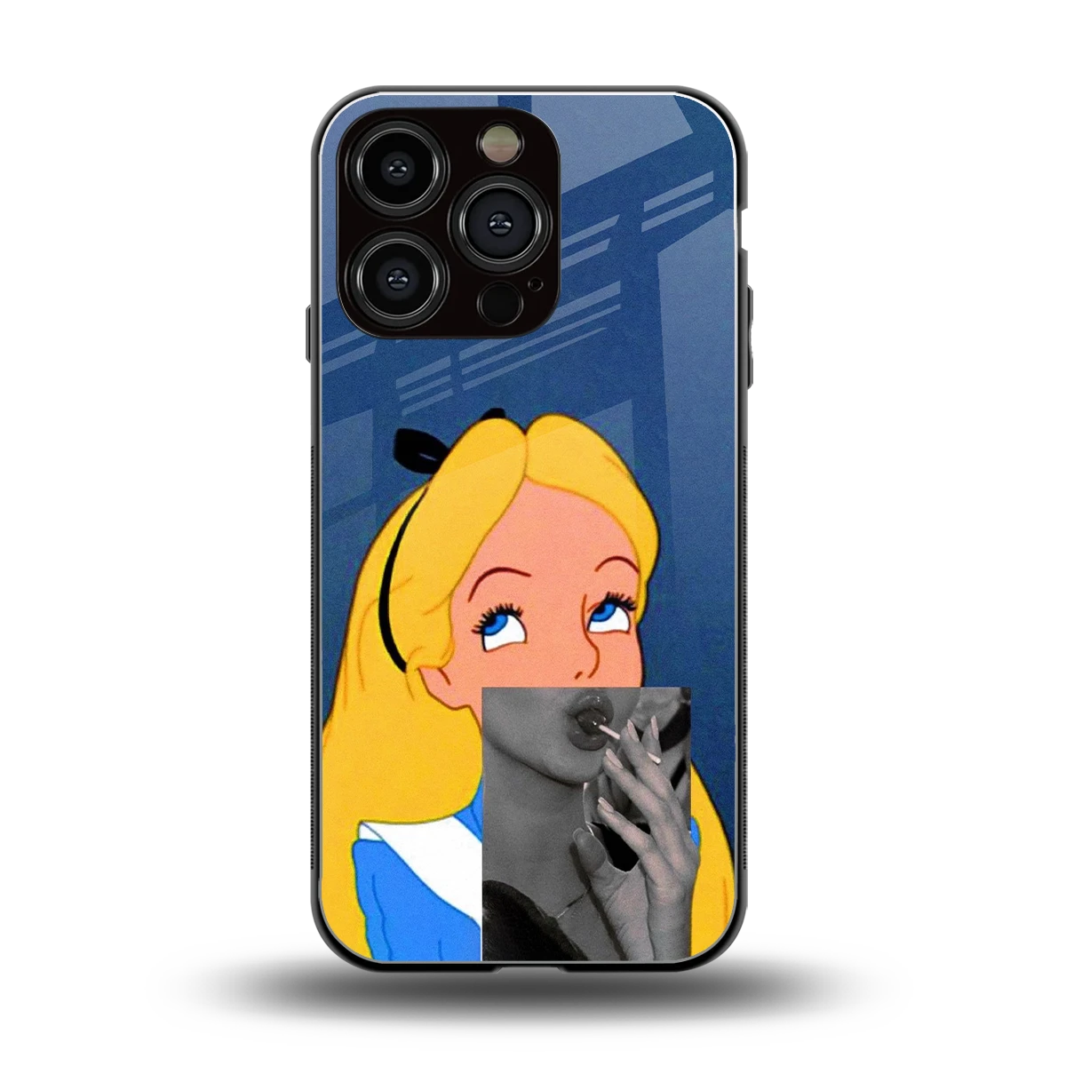 Sugar Bliss back phone cover | glass case for iphone 16 pro