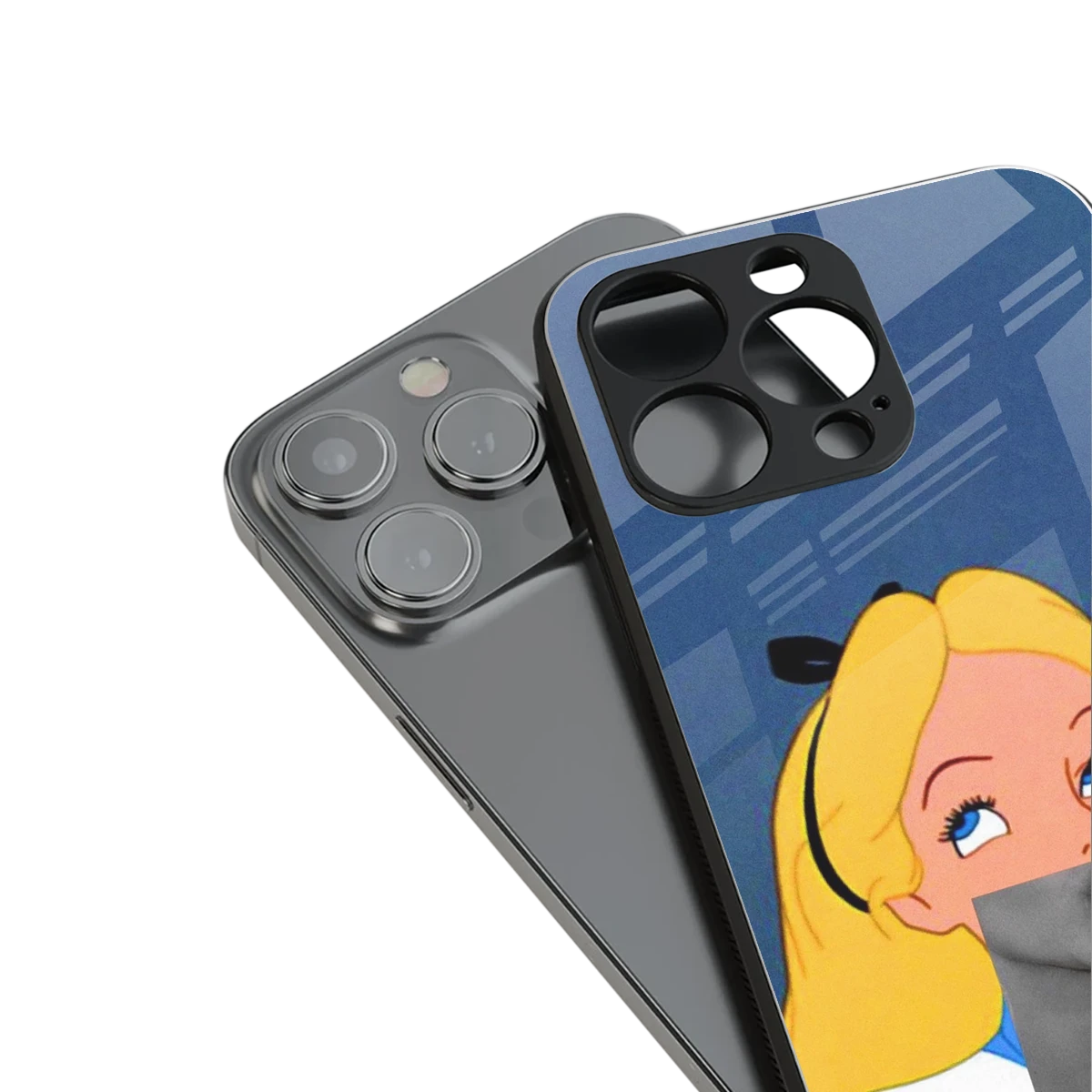 Sugar Bliss stylish phone case for iPhone 16 | glossy glass and slim fit