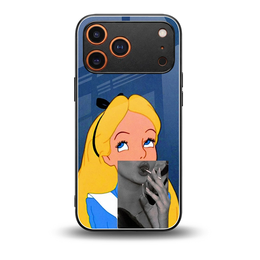 Sugar Bliss back phone cover | glass case for iphone 17 pro max