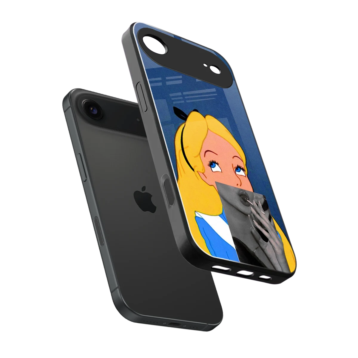 Sugar Bliss sleek iphone air cover with tempered glass back and TPU edges
