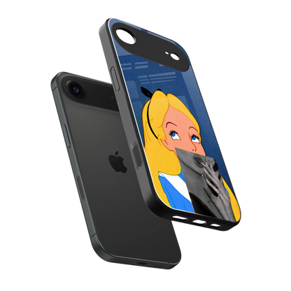 Sugar Bliss sleek iphone air cover with tempered glass back and TPU edges