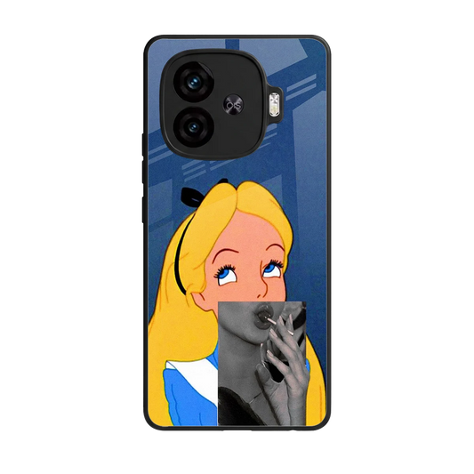Sugar Bliss back phone cover | glass case for iqoo neo 10r 5g