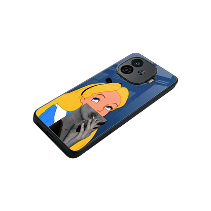 Sugar Bliss stylish phone case for iqoo neo 10r 5g | glossy glass and slim fit