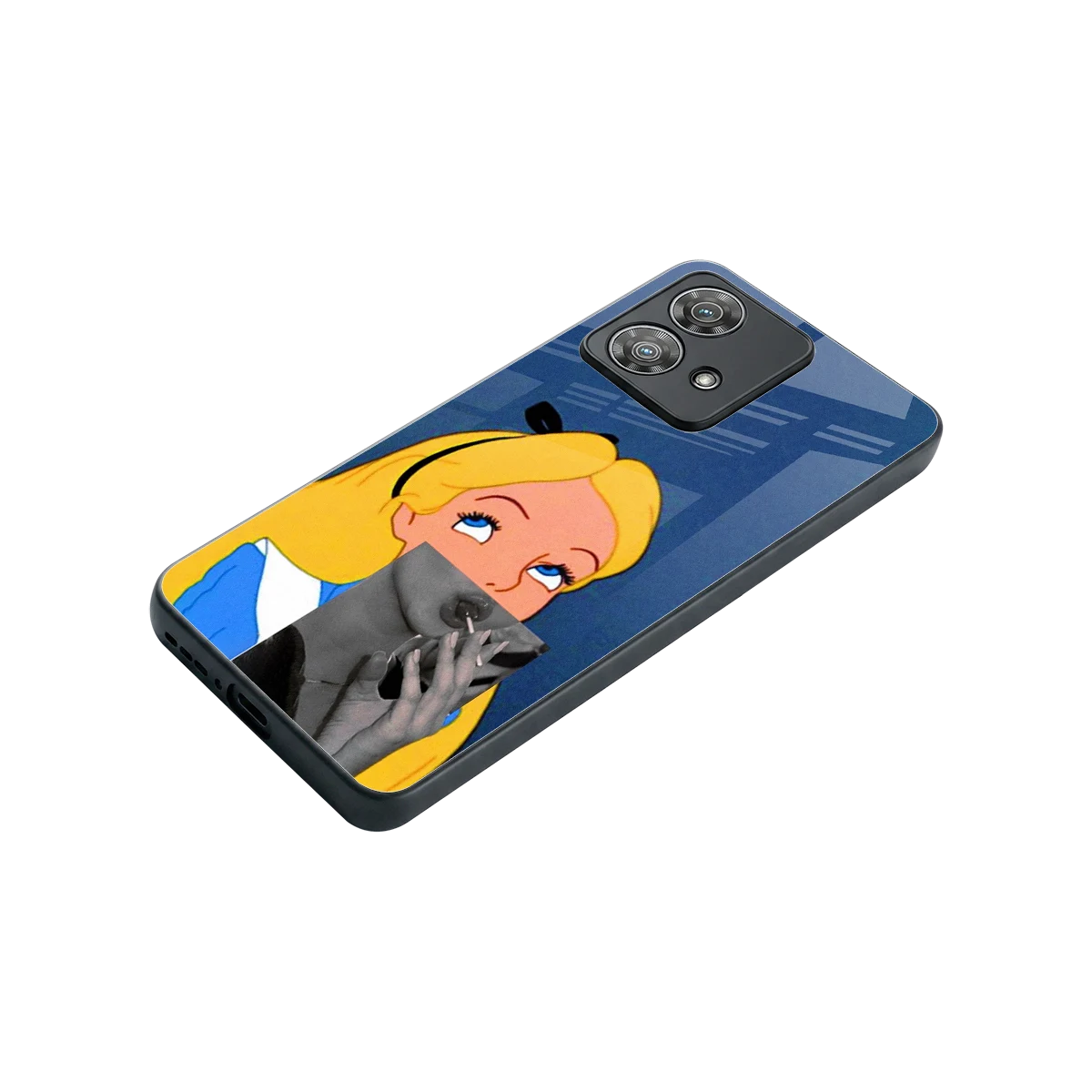 Sugar Bliss stylish phone case for motorola edge 40 neo 5g | glossy glass and slim fit